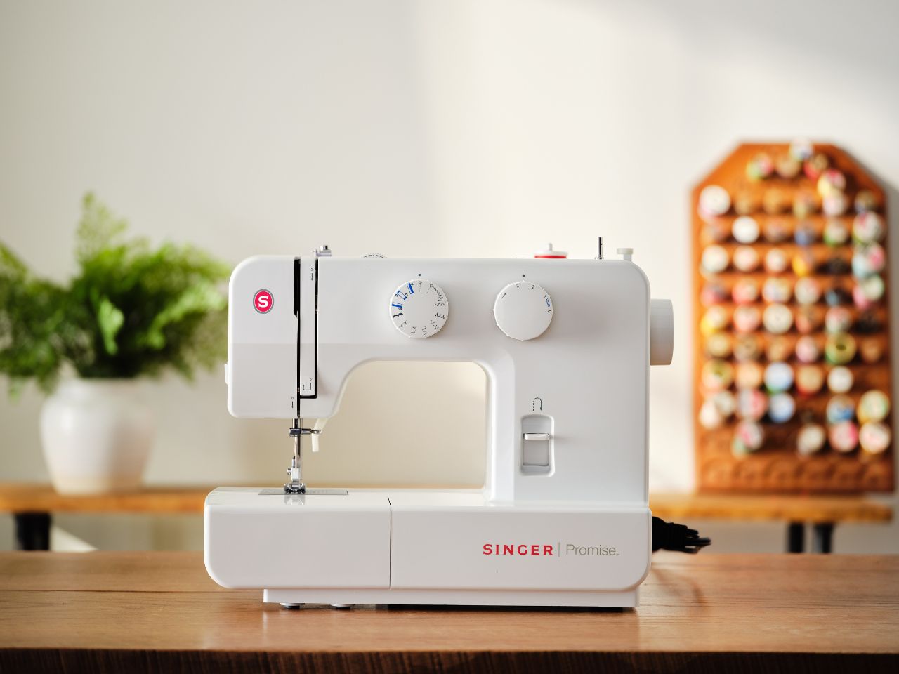 singer-1409-on-a-table-in-a-sewing-room