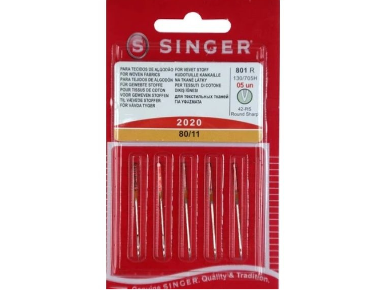 2020 SINGER Universal Needles Pack (5)