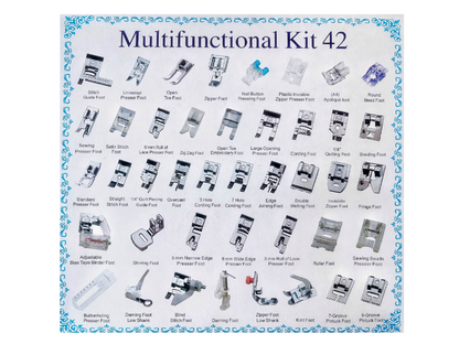 SINGER 42 Piece Sewing Machine Accessory Foot Set
